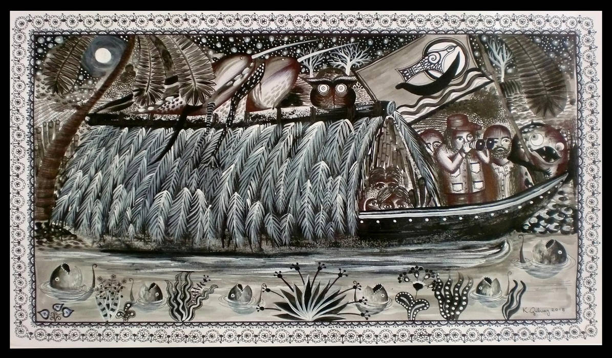 En canoa del Amazonas al Caribe